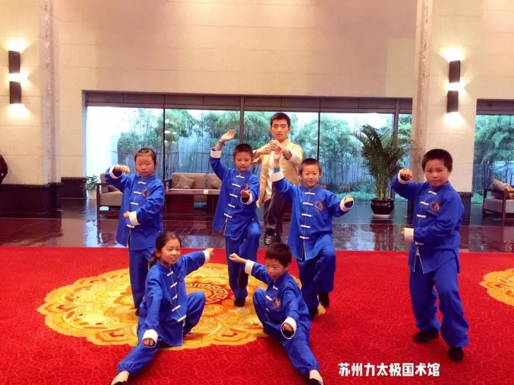 力太極小將受邀太極拳表演，大展中華少兒風(fēng)采